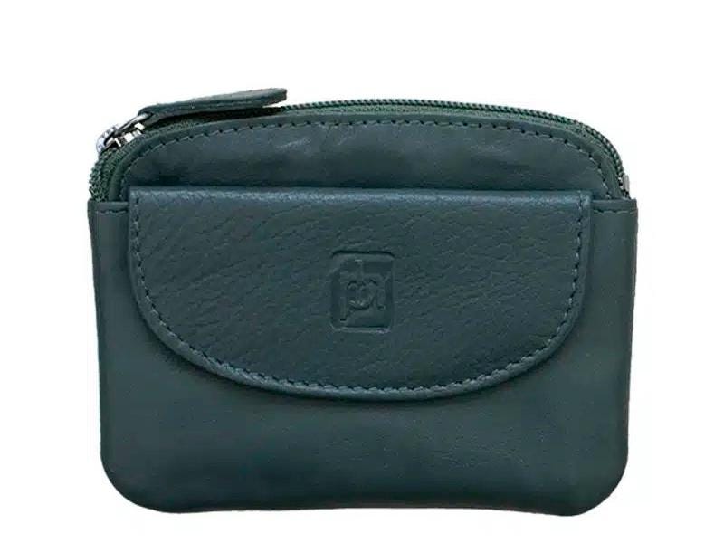Prime Hide Soft Leather Small Coin Purse Pouch for Women Various Colours Pouch with Keychain Mini Purse For Ladies Zip Around Gift Idea Box