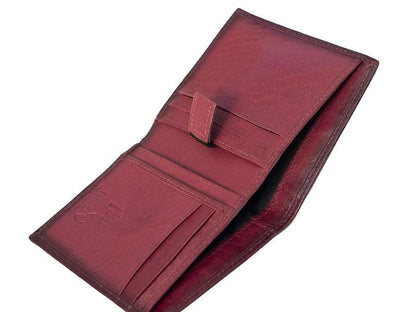 Men's Slim RFID Leather Wallet - Carlton Style 4180 | Premium Card Holder with Notes Compartment | Gift Boxed for Him