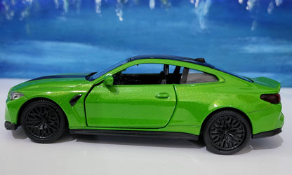 BMW M4 Sport CSL 1:36 Diecast Model - Personalized Name - Gift for Dad, Boy, girl, brother, sister, Car Lover - New Boxed Collectible