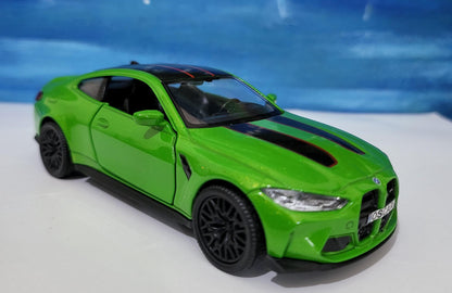 BMW M4 Sport CSL 1:36 Diecast Model - Personalized Name - Gift for Dad, Boy, girl, brother, sister, Car Lover - New Boxed Collectible