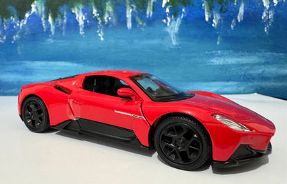 Personalise Maserati MC20 Red Licensed Scale Diecast Model Car – Metal Collectible – Gift Boxed, Supercar Replica for Adults & Collectors