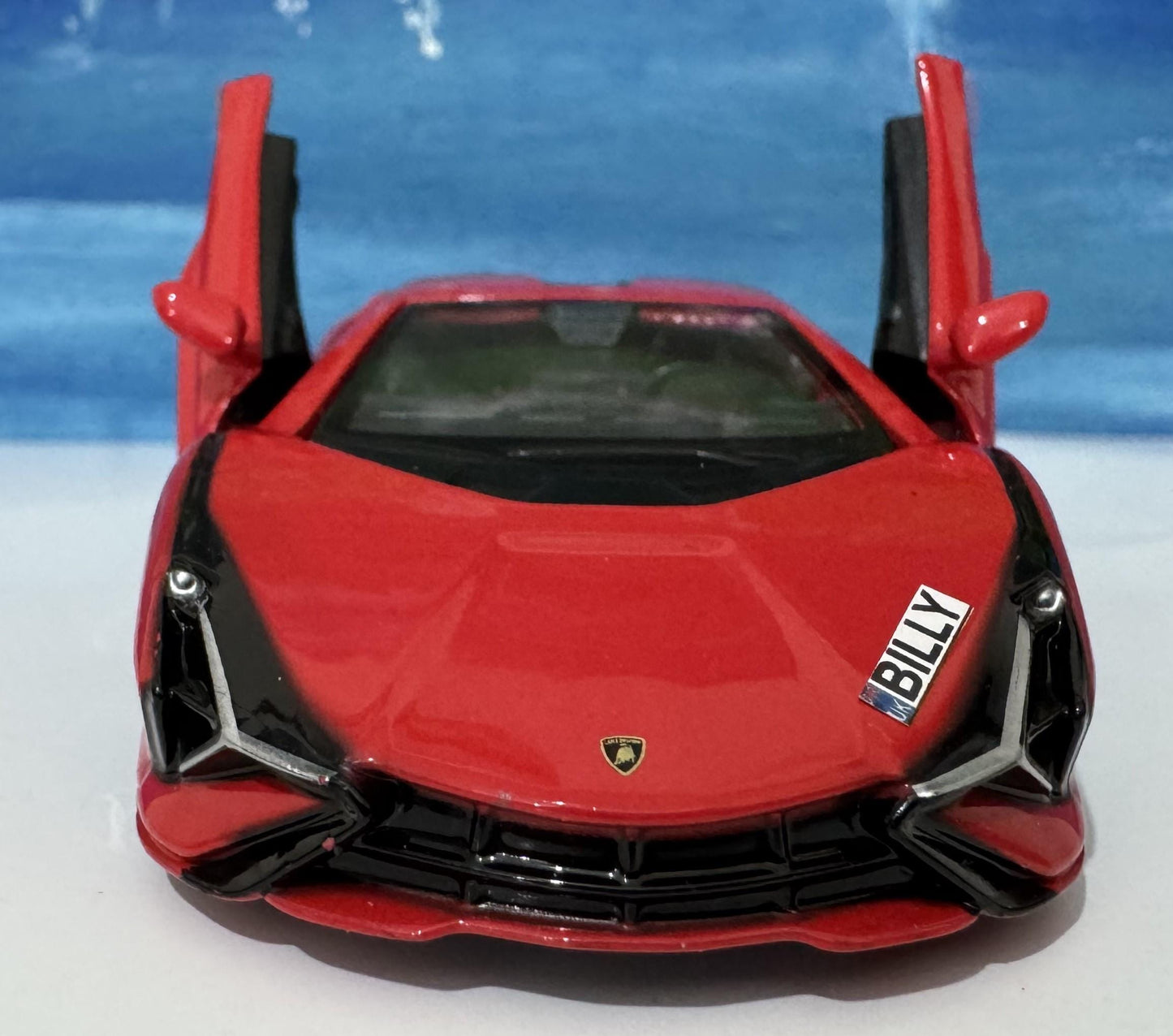 Official Licensed Lamborghini Sian FKP 37 Diecast Model Car – Personalized Plate – Gift for Men, Women, Kids – Birthday, Christmas, Easter.