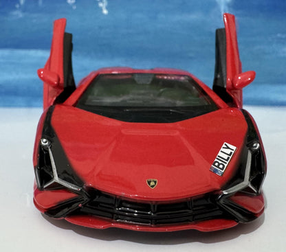 Official Licensed Lamborghini Sian FKP 37 Diecast Model Car – Personalized Plate – Gift for Men, Women, Kids – Birthday, Christmas, Easter.