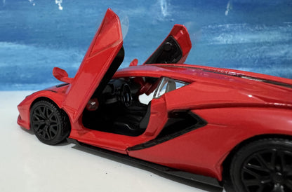 Official Licensed Lamborghini Sian FKP 37 Diecast Model Car – Personalized Plate – Gift for Men, Women, Kids – Birthday, Christmas, Easter.