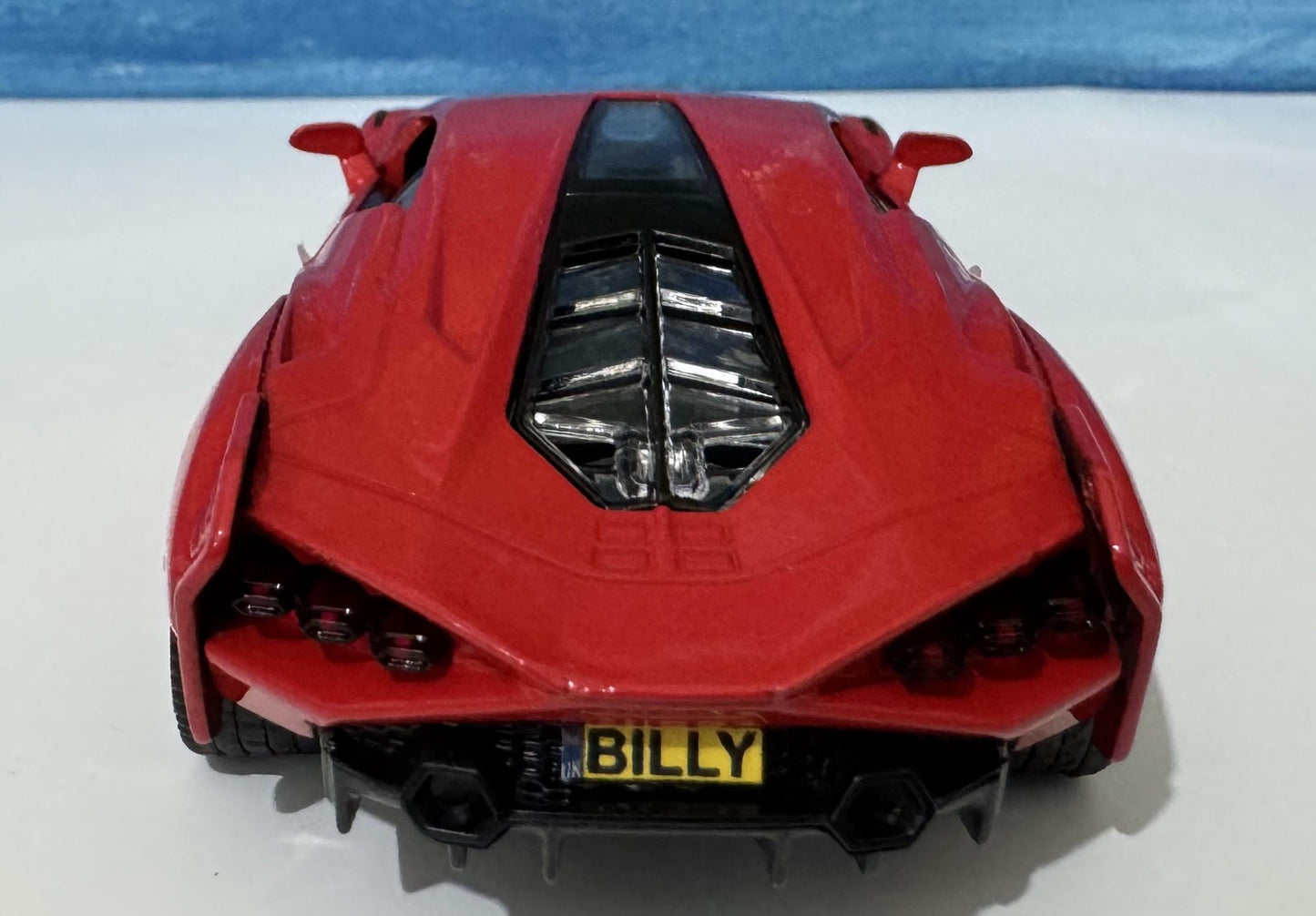 Official Licensed Lamborghini Sian FKP 37 Diecast Model Car – Personalized Plate – Gift for Men, Women, Kids – Birthday, Christmas, Easter.