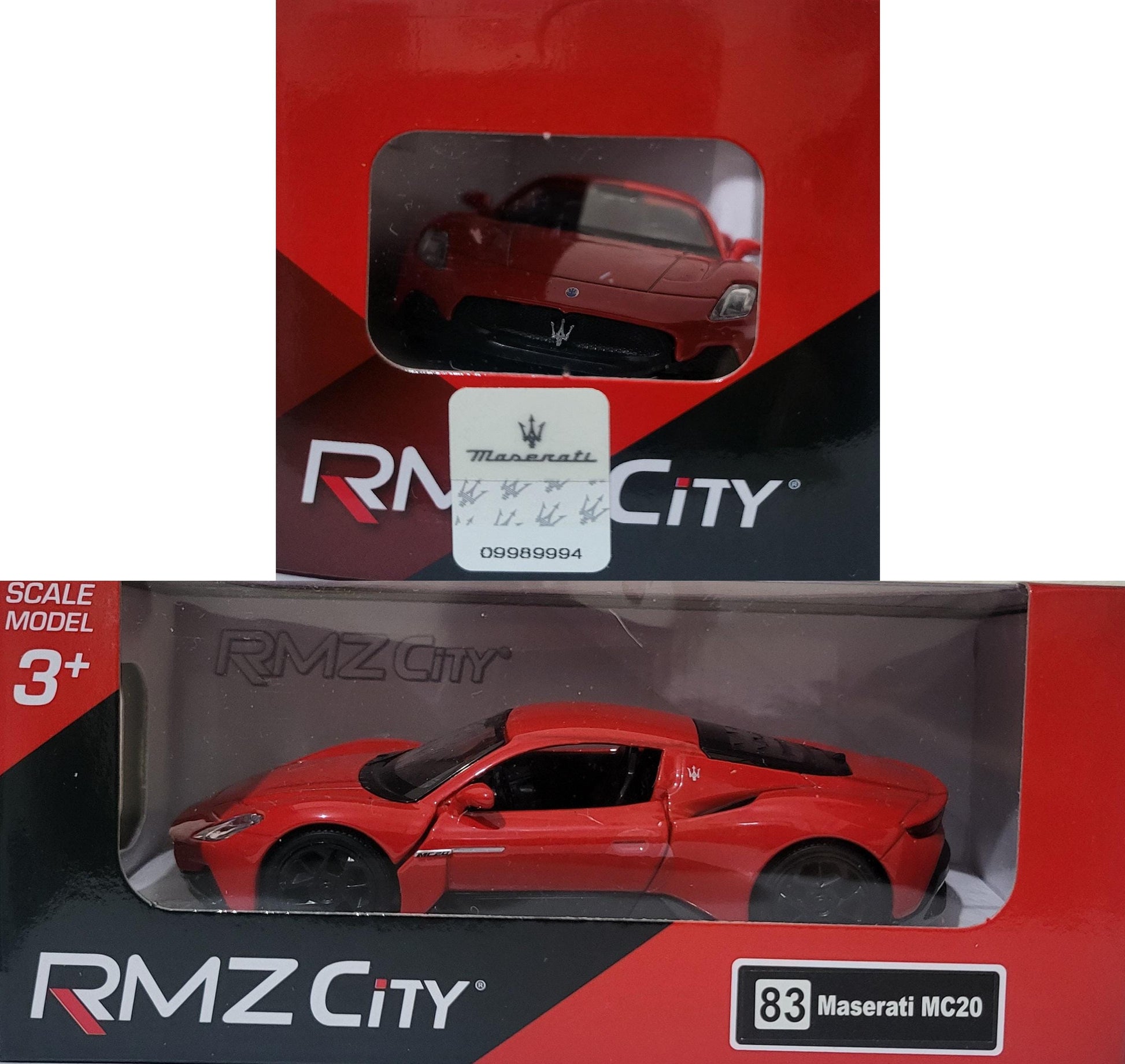 Personalise Maserati MC20 Red Licensed Scale Diecast Model Car – Metal Collectible – Gift Boxed, Supercar Replica for Adults & Collectors