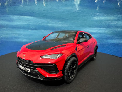 Personalized Lamborghini Urus Performante Display Car - Custom Name Gift for Mom, Dad, Brother - Mother's Day, Birthday - Gift Sleeves