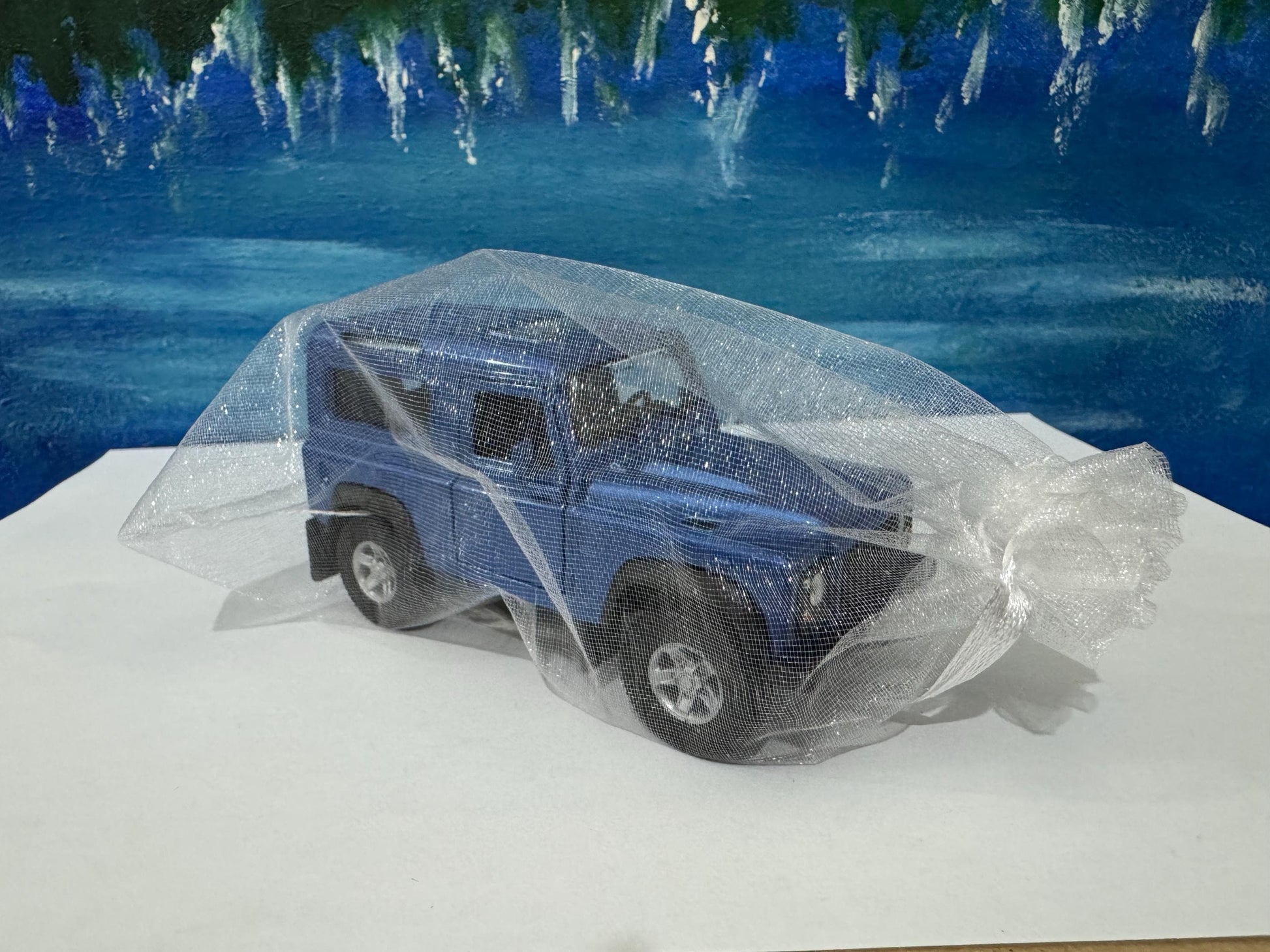 PERSONALISED PLATES Welly Landrover Defender SWB Toy Car Model boy girl dad mom uncle grandad brother birthday Christmas gift present Sleeve