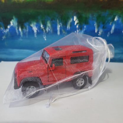 PERSONALISED Land Rover Defender Model - Welly Licensed Car Gift for Dad, Boy, Uncle - Birthday Easter Present gift Sleeves