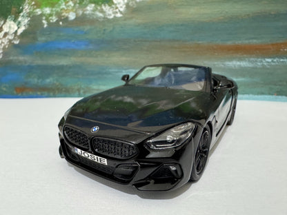 PERSONALISED PLATES Licensed Black BMW Z4 M40i Toy Car Model boy girl dad mom uncle grandad brother Easter birthday gift present New!