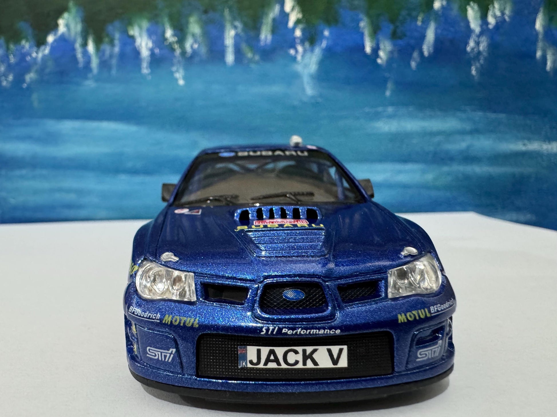 Personalized Subaru Impreza Toy Car Model, Custom Name Plate Gift for Boy, Girl, Dad, Mom, Birthday Present with Sleeves, Exceptional Detail