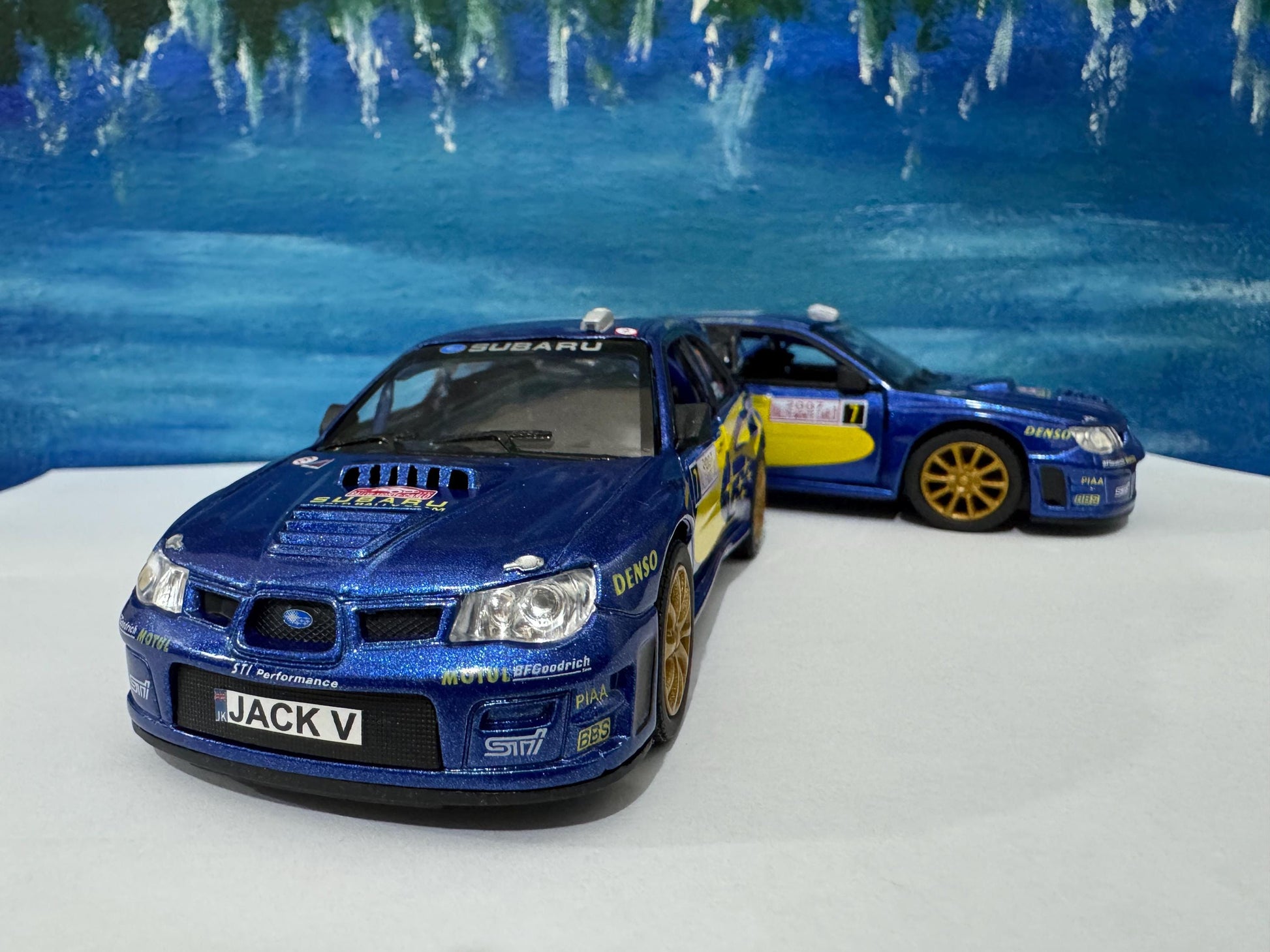 Personalized Subaru Impreza Toy Car Model, Custom Name Plate Gift for Boy, Girl, Dad, Mom, Birthday Present with Sleeves, Exceptional Detail