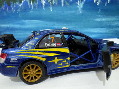 Personalized Subaru Impreza Toy Car Model, Custom Name Plate Gift for Boy, Girl, Dad, Mom, Birthday Present with Sleeves, Exceptional Detail