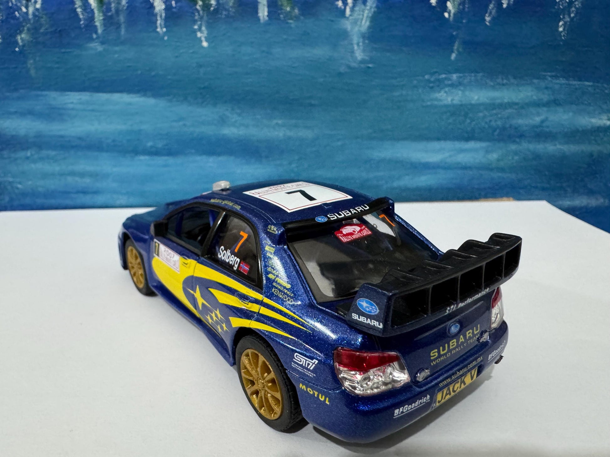 Personalized Subaru Impreza Toy Car Model, Custom Name Plate Gift for Boy, Girl, Dad, Mom, Birthday Present with Sleeves, Exceptional Detail