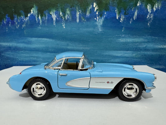 Chevrolet Corvette 1957, mom dad grandad granny uncle aunt cousin brother special day gift wedding gift , 1950's model car
