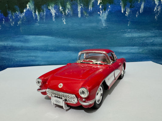 Chevrolet Corvette 1957, brother sister boy girl dad mom birthday gift special occasion gift Sleeves Finest details model car collectable