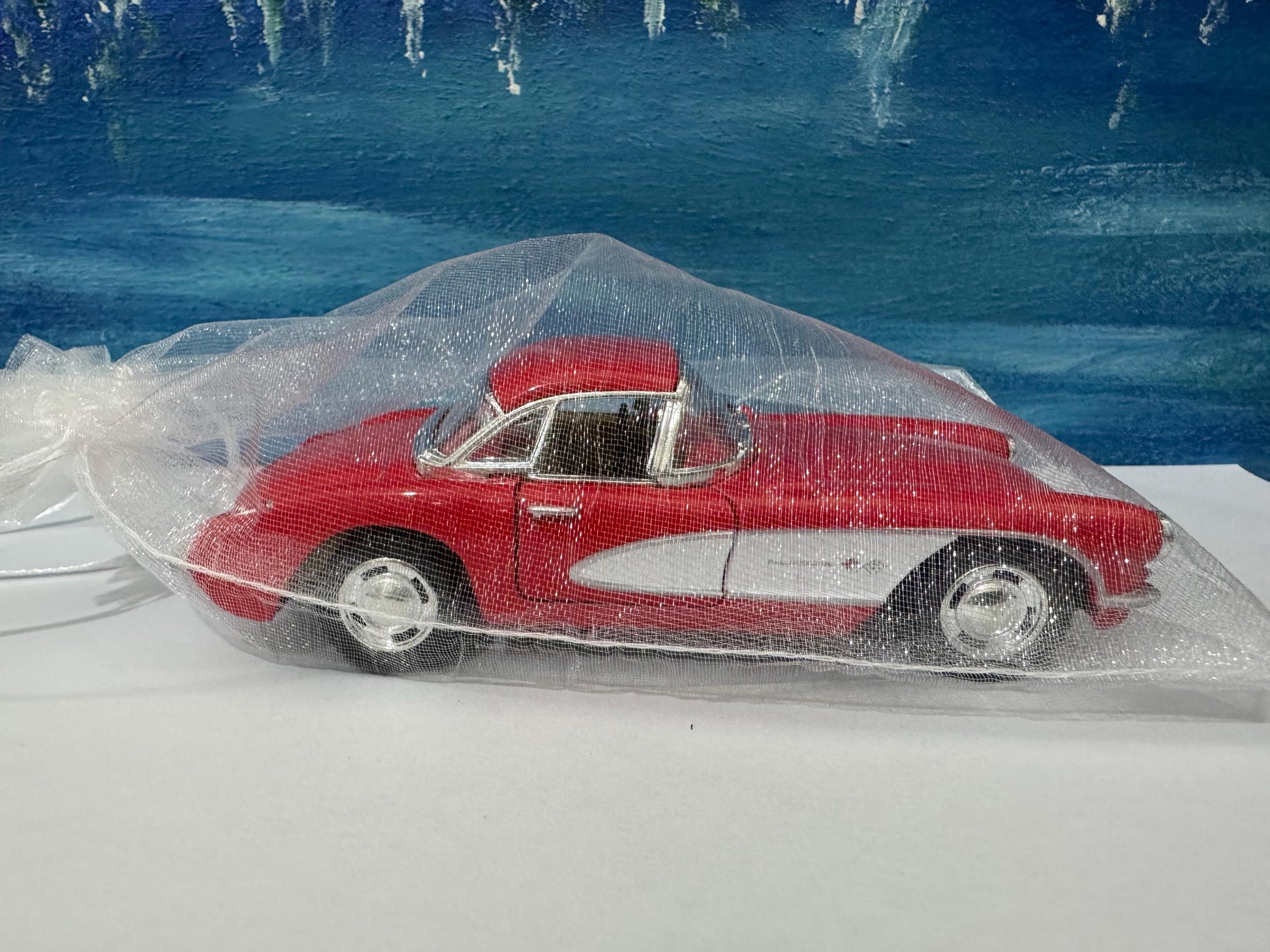 Chevrolet Corvette 1957, brother sister boy girl dad mom birthday gift special occasion gift Sleeves Finest details model car collectable