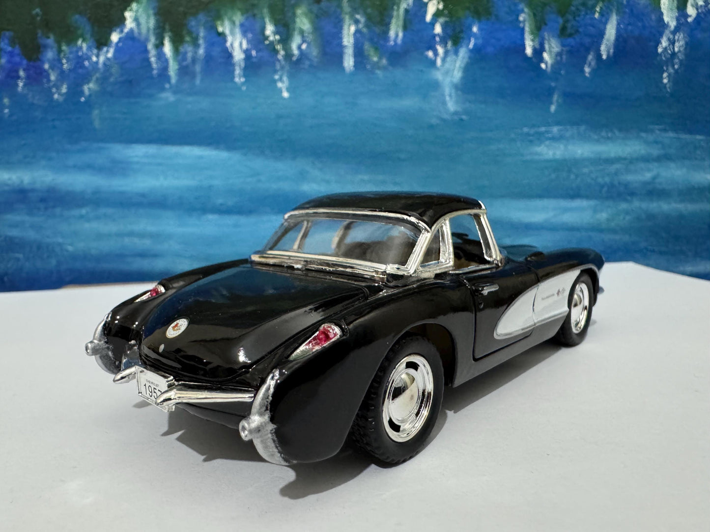 1957 Chevrolet Corvette Vintage Model - Classic Car Display - Wedding/Gift for Granny, Uncle, Aunt - Sleeve Packaging - Old Memories