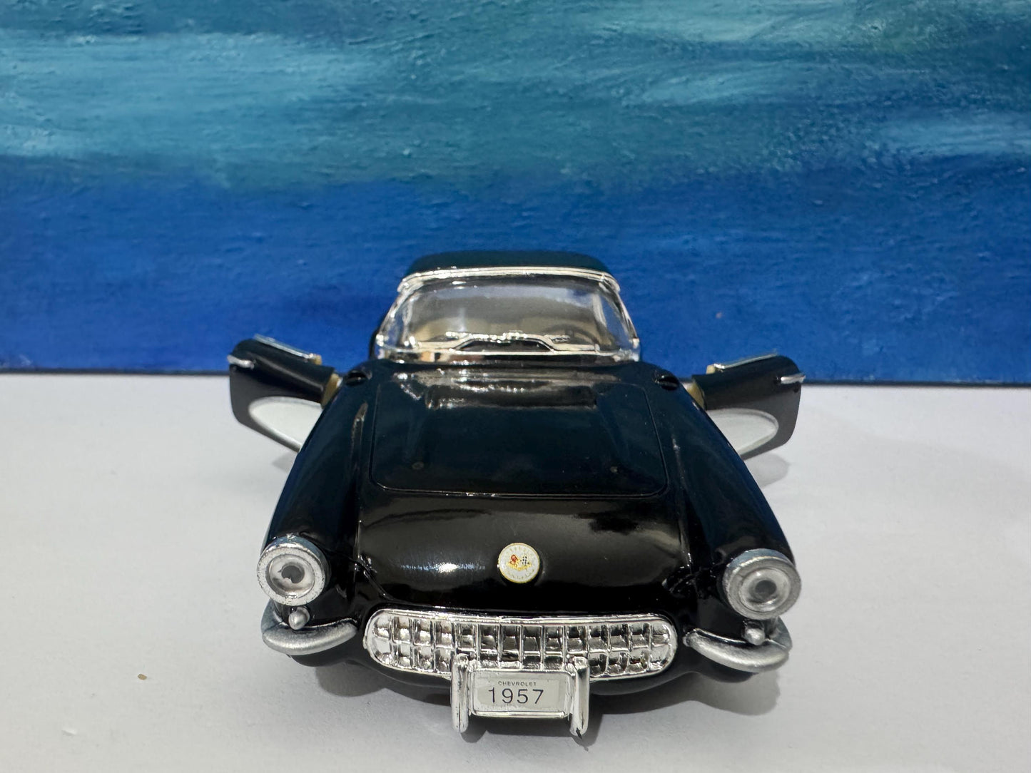 1957 Chevrolet Corvette Vintage Model - Classic Car Display - Wedding/Gift for Granny, Uncle, Aunt - Sleeve Packaging - Old Memories
