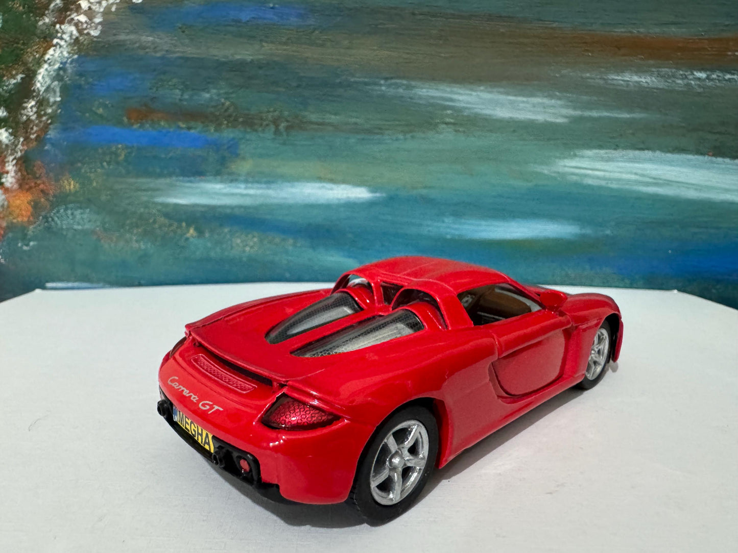 PERSONALISE NAME Porsche Carrera GT Model - Unique Gift for Women Men, grandad, uncle, wife, Boyfriend, Husband, boy, girl - Gift Sleeves