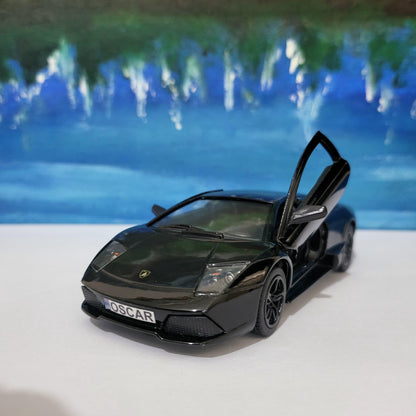 PERSONALISED PLATES LAMBORGHINI Toy Car Model boy girl dad mom uncle grandad brother birthday Christmas gift present New! 6 Colours Latest