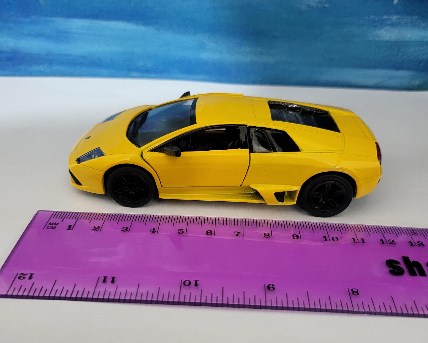 PERSONALISED PLATES LAMBORGHINI Toy Car Model boy girl dad mom uncle grandad brother birthday Christmas gift present New! 6 Colours Latest