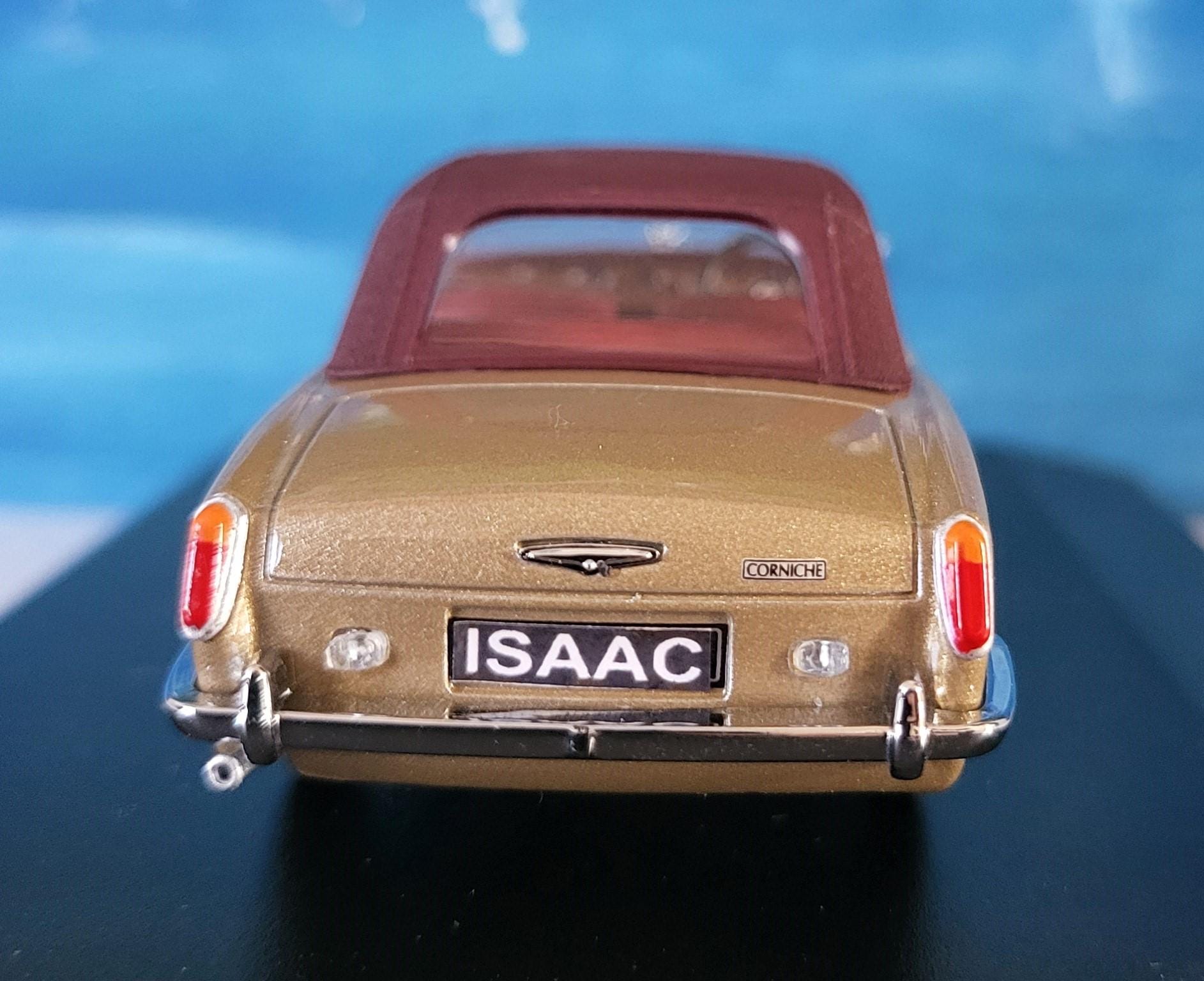Rolls Royce Corniche Conv (Clsd) Persian S Oxford YOUR NAME Dad Sister Mom husband wife uncle granddad granny aunty wedding GIFT Boxed