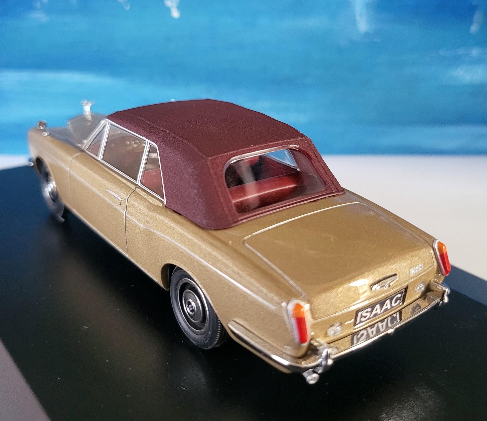 Rolls Royce Corniche Conv (Clsd) Persian S Oxford YOUR NAME Dad Sister Mom husband wife uncle granddad granny aunty wedding GIFT Boxed