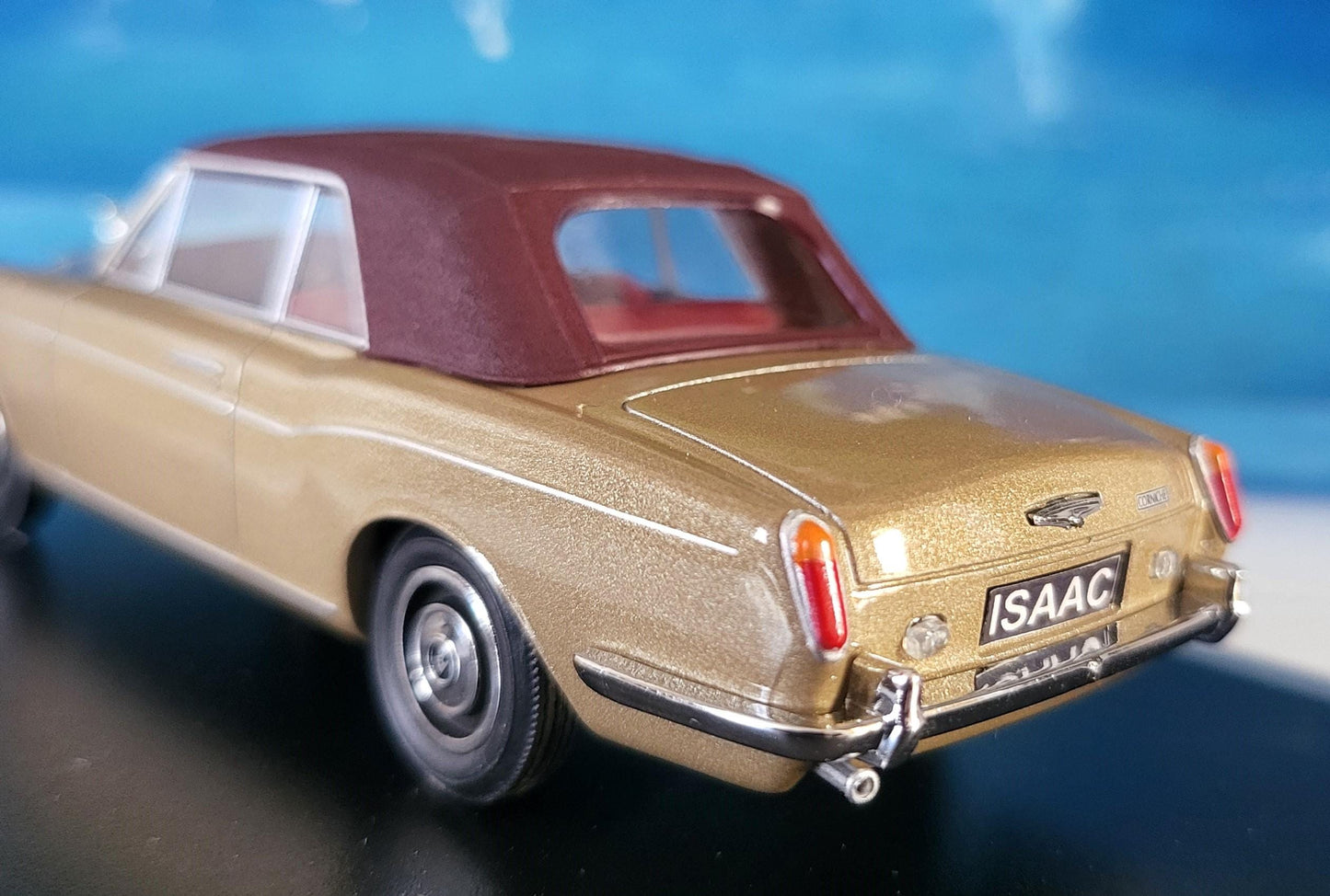 Rolls Royce Corniche Conv (Clsd) Persian S Oxford YOUR NAME Dad Sister Mom husband wife uncle granddad granny aunty wedding GIFT Boxed
