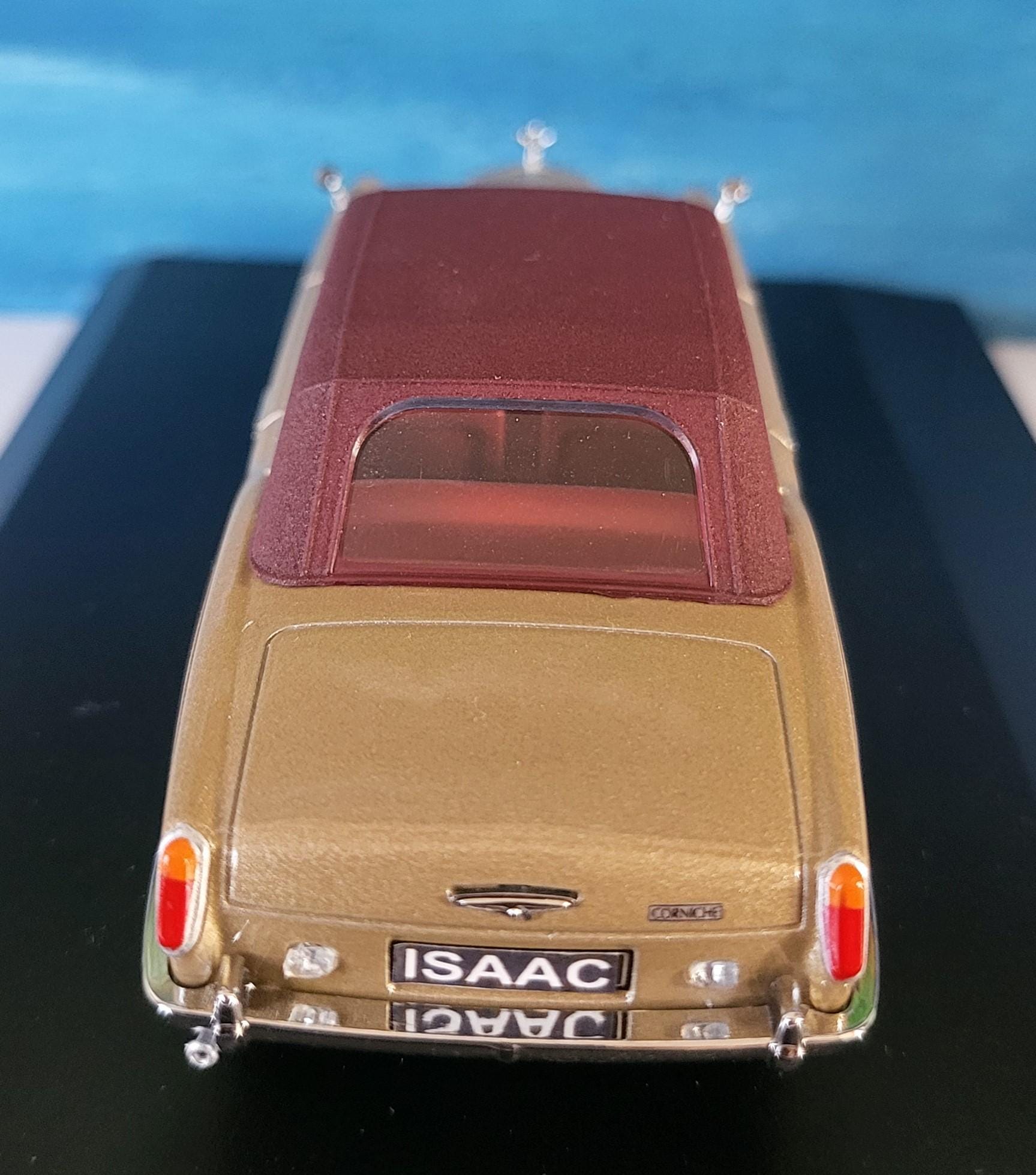 Rolls Royce Corniche Conv (Clsd) Persian S Oxford YOUR NAME Dad Sister Mom husband wife uncle granddad granny aunty wedding GIFT Boxed