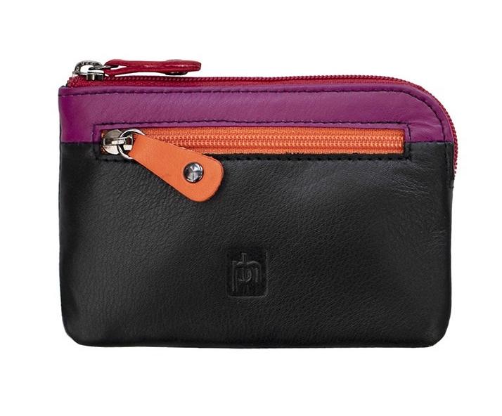 Soft Leather Coin Purse – Zip Closure Small Wallet for Women – Multicolour Gift Boxed – Mother’s Day Gift, Premium Real Leather Pouch Boxed