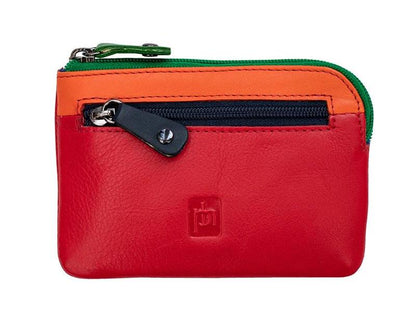 Soft Leather Coin Purse – Zip Closure Small Wallet for Women – Multicolour Gift Boxed – Mother’s Day Gift, Premium Real Leather Pouch Boxed