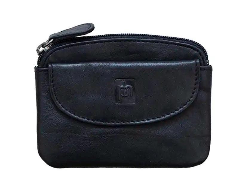 Prime Hide Soft Leather Small Coin Purse Pouch for Women Various Colours Pouch with Keychain Mini Purse For Ladies Zip Around Gift Idea Box