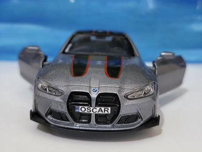 BMW M4 Sport CSL 1:36 Diecast Model - Personalized Name - Gift for Dad, Boy, girl, brother, sister, Car Lover - New Boxed Collectible