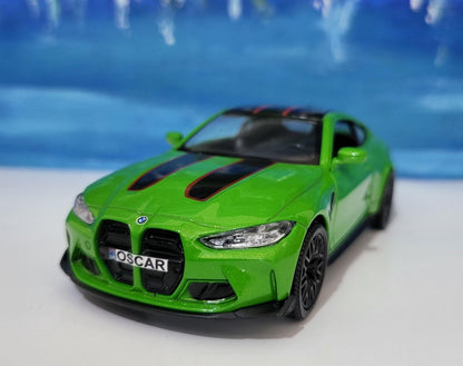 BMW M4 Sport CSL 1:36 Diecast Model - Personalized Name - Gift for Dad, Boy, girl, brother, sister, Car Lover - New Boxed Collectible