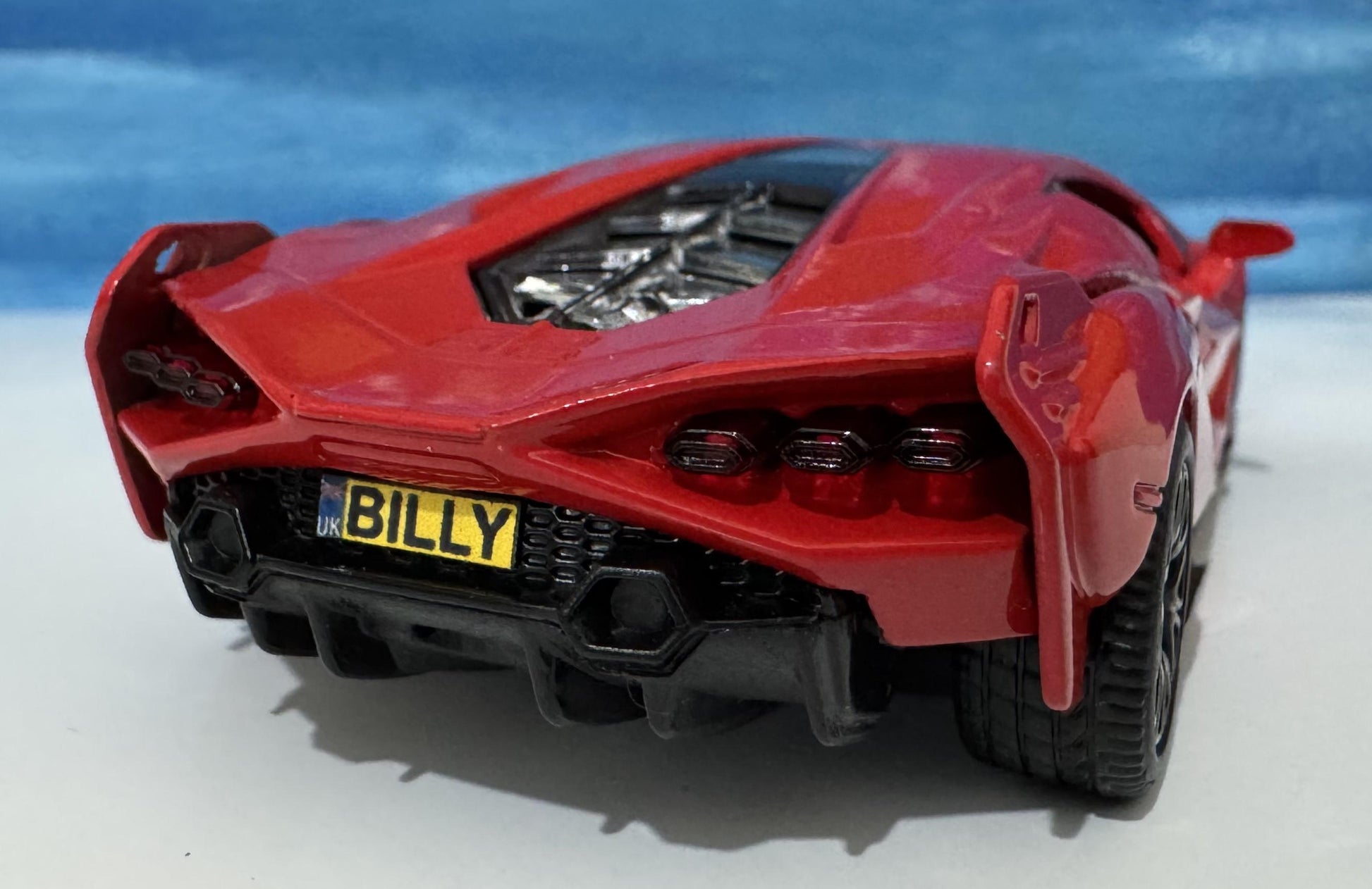 Official Licensed Lamborghini Sian FKP 37 Diecast Model Car – Personalized Plate – Gift for Men, Women, Kids – Birthday, Christmas, Easter.