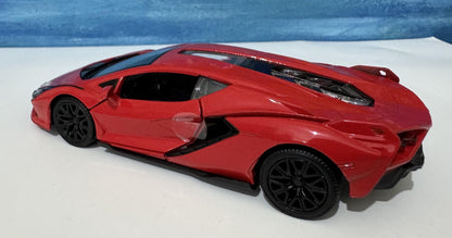 Official Licensed Lamborghini Sian FKP 37 Diecast Model Car – Personalized Plate – Gift for Men, Women, Kids – Birthday, Christmas, Easter.