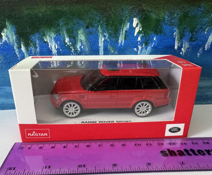 Range Rover Sport 1:43 Scale - Personalized Name Plate - Custom Car Model Gift - Diecast Vehicle Display - Unique Birthday Present New Boxed