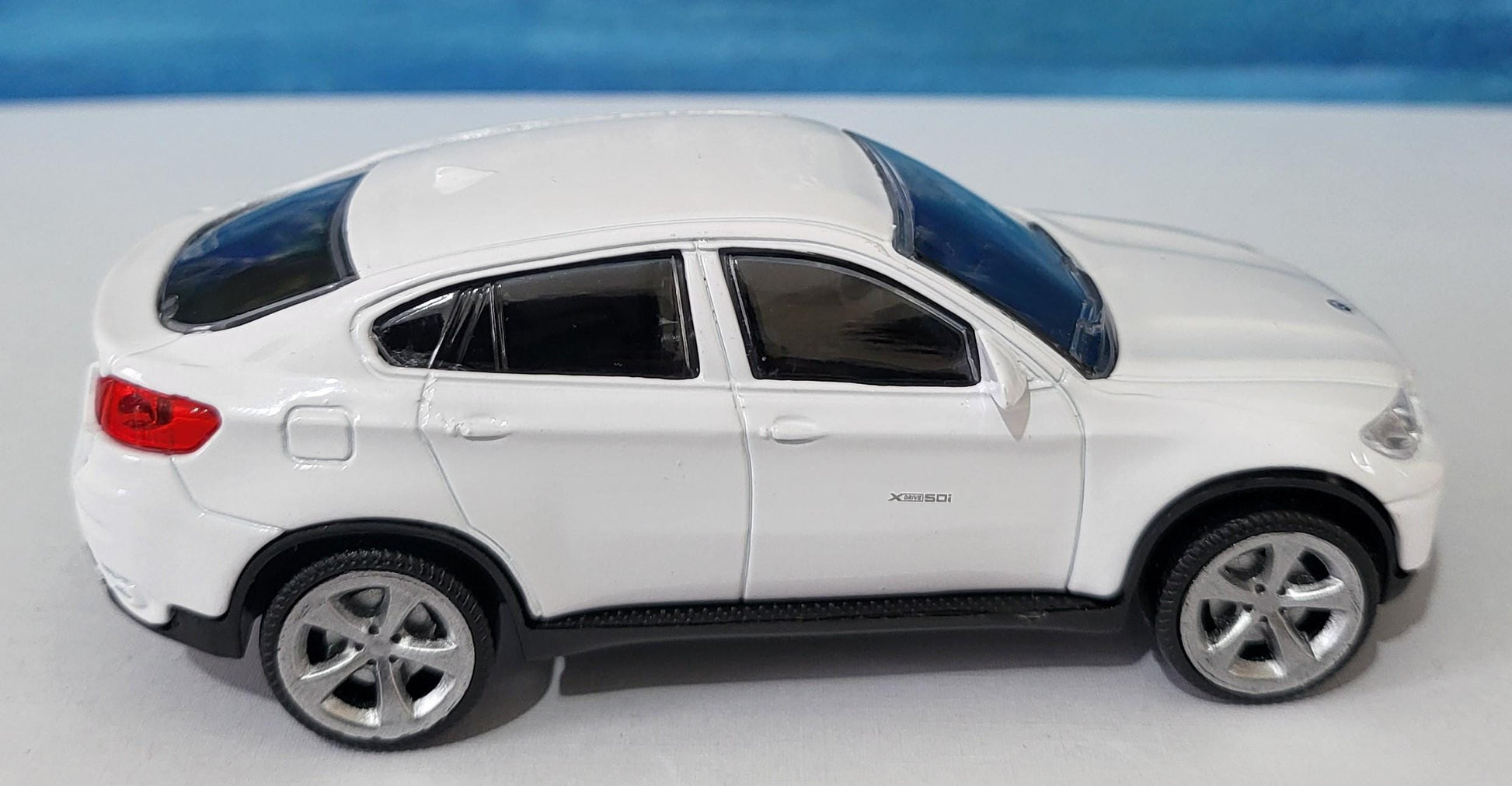 BMW X6 1:43 Scale Custom Plate - Personalized Car Model Gift for boy girl - Father’s Day/Birthday - Miniature License Plate Boxed