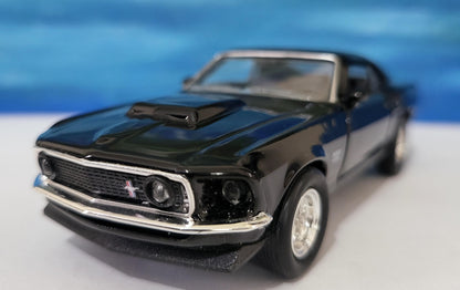 1969 Ford Mustang BOSS 429 Diecast Model Car 1:36 Scale – Gift for Car Enthusiasts, Boys, Girls, Uncle, Grandad, Collectors New Boxed