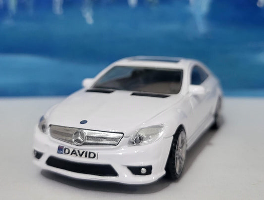 Mercedes CL 63 AMG White 1:43 Diecast Car – Rastar Model – Official Gift for Men,Women, uncle, sister, Dad, Kids – Collectible Gift Boxed