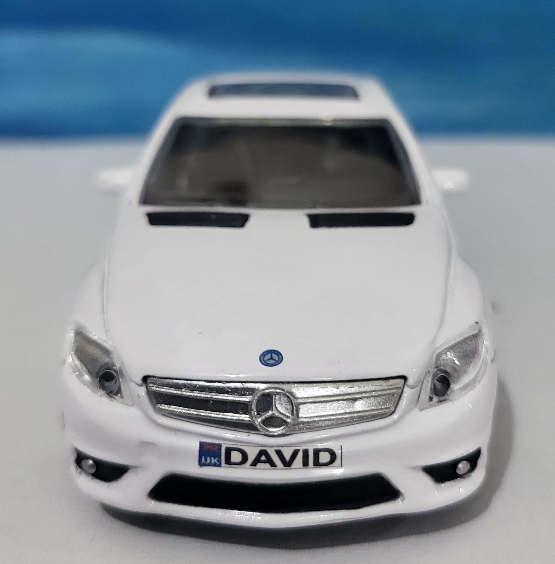 Mercedes CL 63 AMG White 1:43 Diecast Car – Rastar Model – Official Gift for Men,Women, uncle, sister, Dad, Kids – Collectible Gift Boxed
