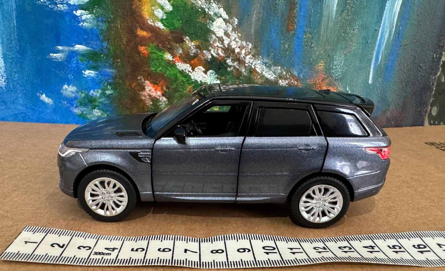 PERSONALISED PLATES RangeRover Sport 1:32 light & Sound Toy Car Model boy girl dad mom uncle grandad brother birthday present gift 3 colours