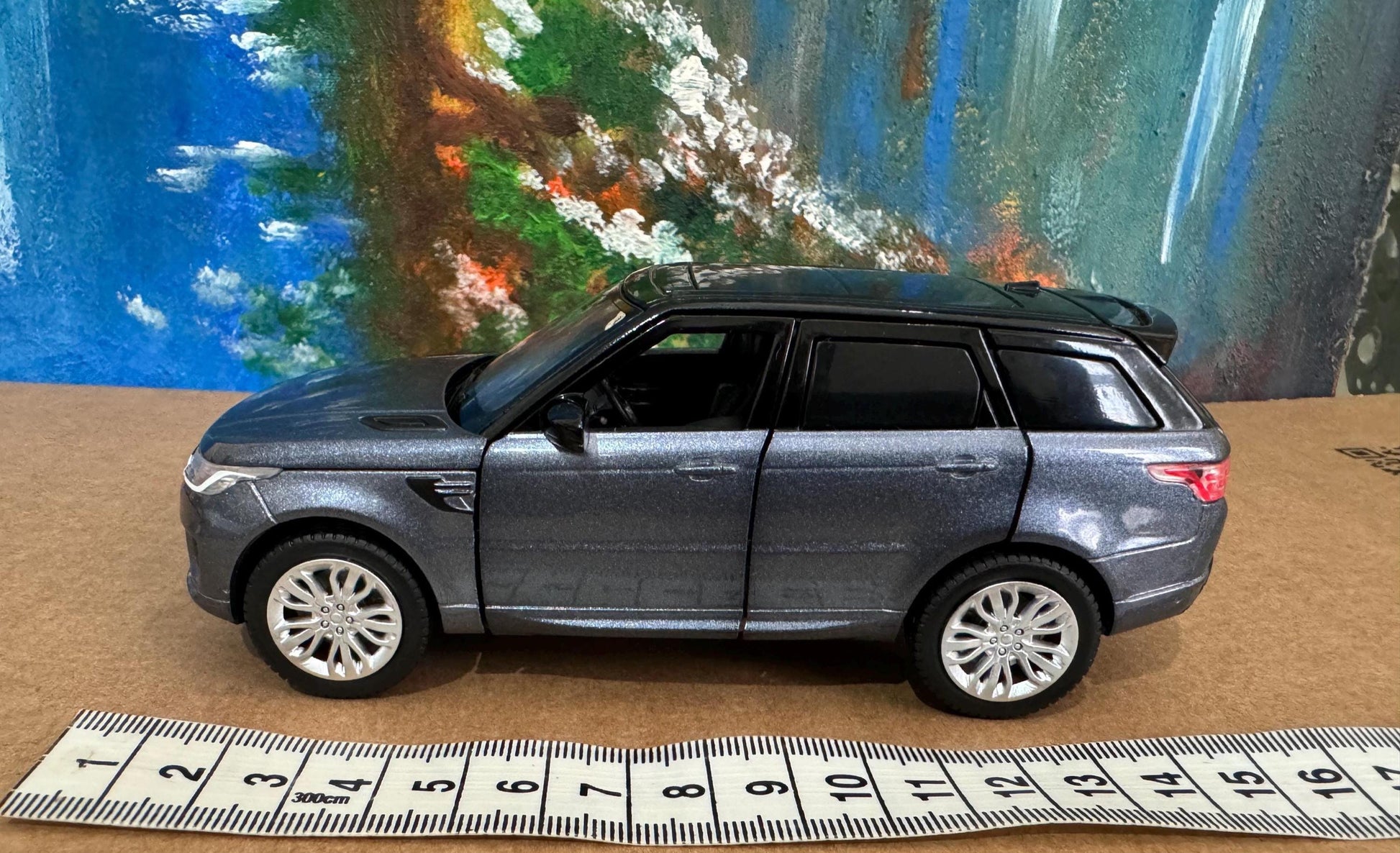 PERSONALISED PLATES RangeRover Sport 1:32 light & Sound Toy Car Model boy girl dad mom uncle grandad brother birthday present gift 3 colours