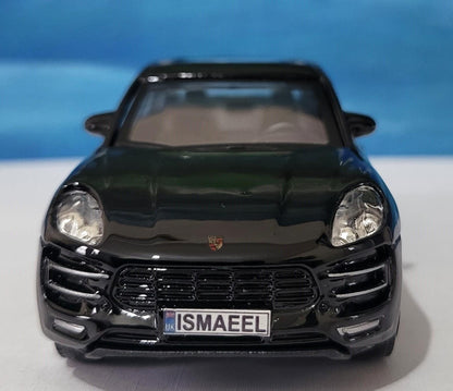 Porsche Macan Toy Car – Personalised Plates – 1:43 Scale Diecast Model – Gift for Kids or Adults – Birthday or Christmas – New & Boxed