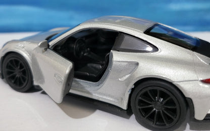 Personalized Name Plate Welly Porsche 911 GT3 RS Model Car – Gift for Him, Boyfriend, Husband, Kids – Unique Car Lover Collectible – Boxed