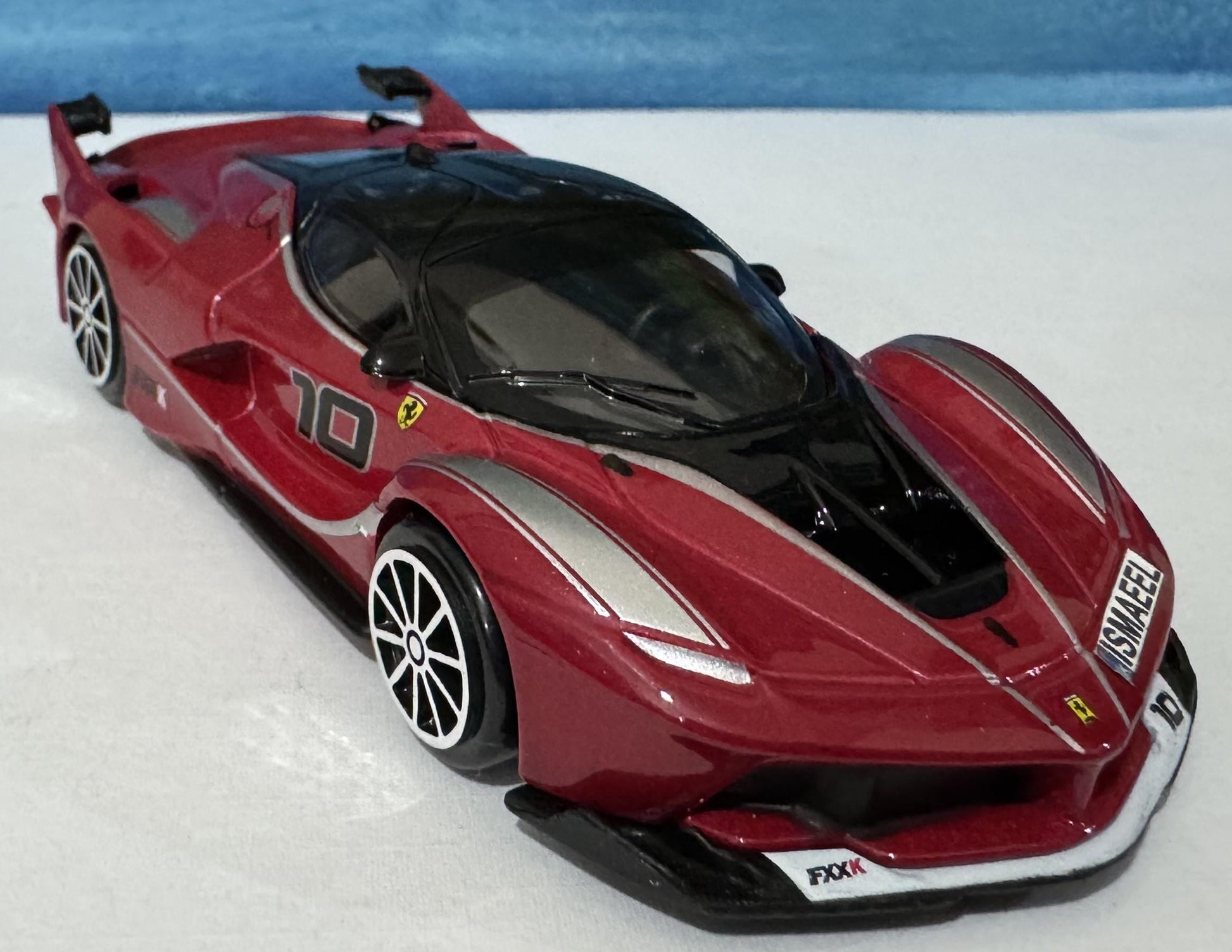Ferrari FXX K 1:43 Scale Diecast | Custom Name Plate boys, girls, mom, dad, uncle, sister| Personalized Gift for Car Lovers & Collectors