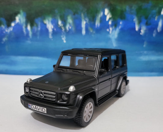 Personalized name plate Mercedes G-Class Diecast Model 11.5 cm | Officially Licensed SUV | Luxury Car Gift for Dad, Kids, Collectors | Boxed