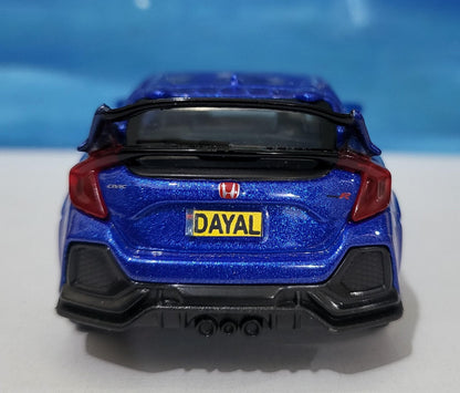 New Honda TYPE R Hatchback Model car| personalised name plate diecast car | scale model car | collectible | gifts for him | car enthusiasts