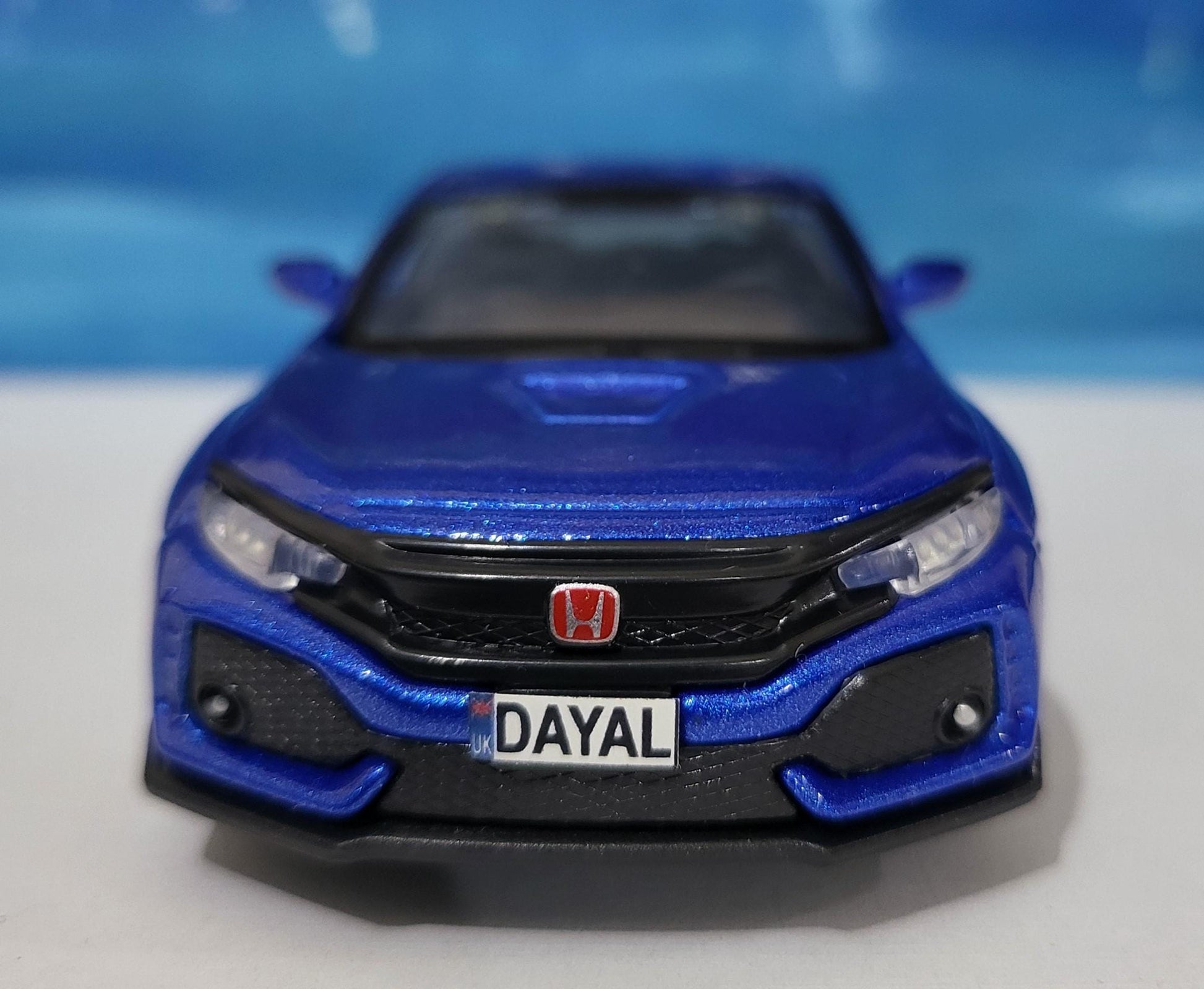New Honda TYPE R Hatchback Model car| personalised name plate diecast car | scale model car | collectible | gifts for him | car enthusiasts
